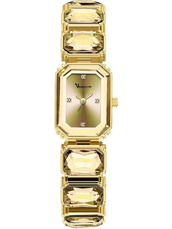 Elegant Crystal Bracelet Watch for Women - Minimalist Diamond Bangle, Waterproof